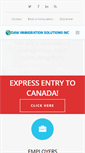 Mobile Screenshot of dawimmigration.com